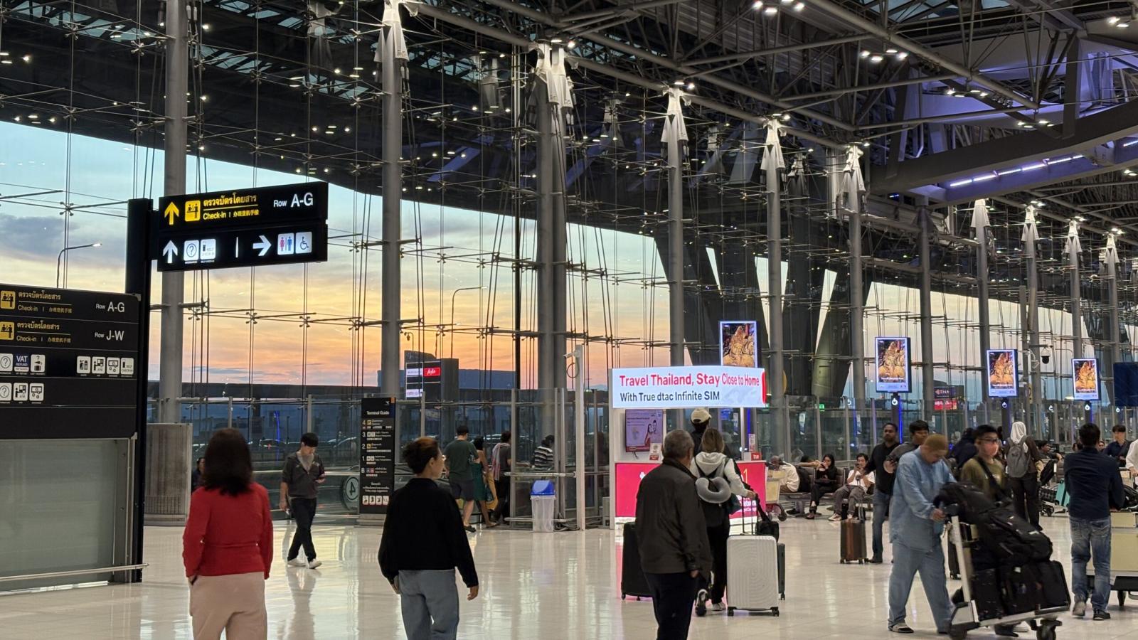 Suvarnabhumi Airport Climbs to 36th in Global Rankings