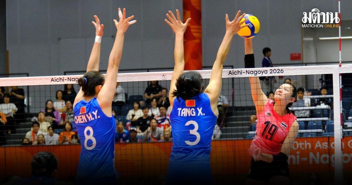 Thailands Frauen-Volleyballteam aus dem Kampf um Gold bei den Asienspielen ausgeschieden