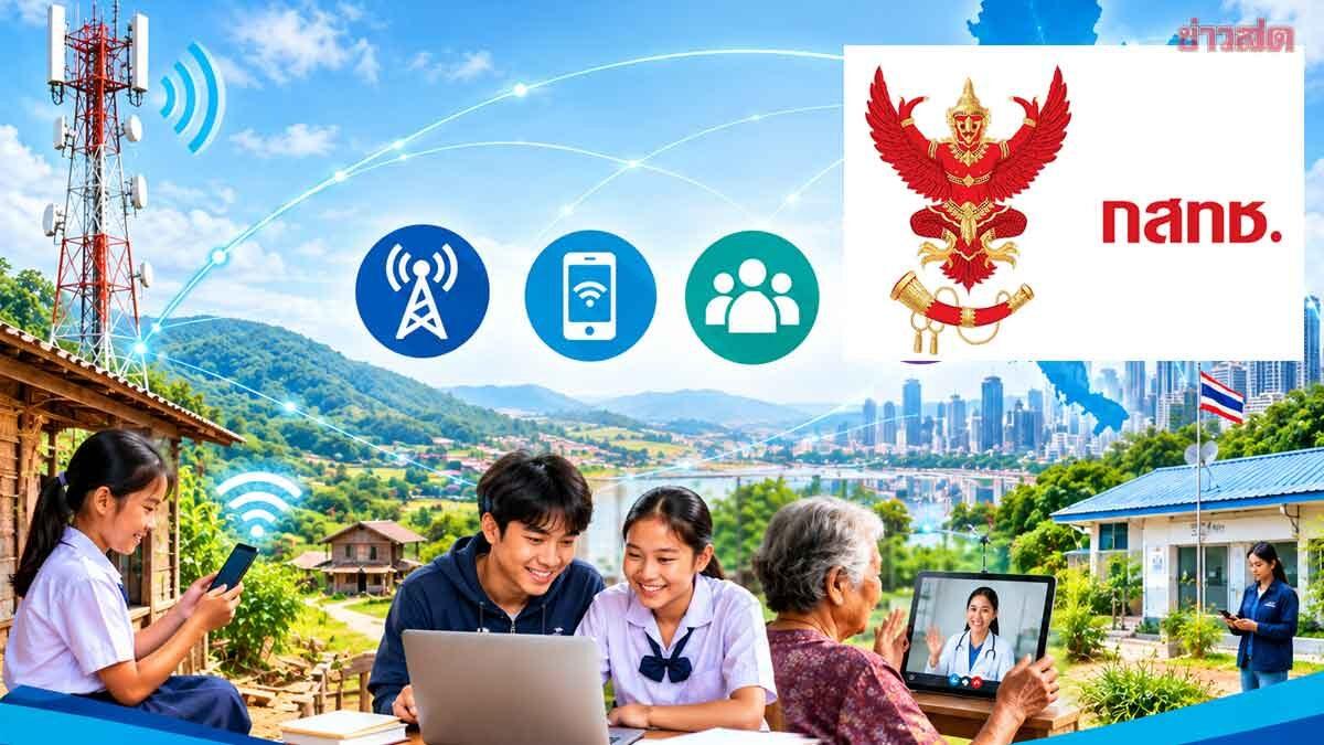 NBTC genehmigt 40-Milliarden-Baht-Budget für den Ausbau der nationalen Konnektivität
