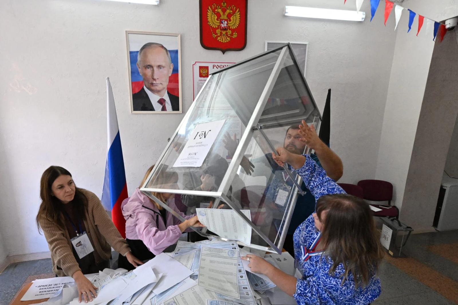 Partei Geeintes Russland sichert sich Sieg bei Parlamentswahlen