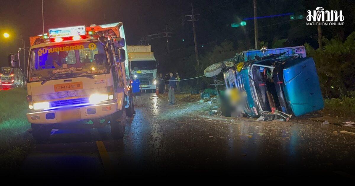 Fatal Truck Accident Following Heavy Rain in Thailand