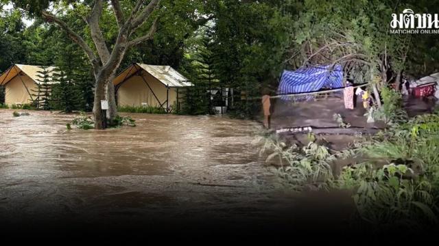Flash Floods Hit Khao Yai Region; Camping Sites Suspend Operations