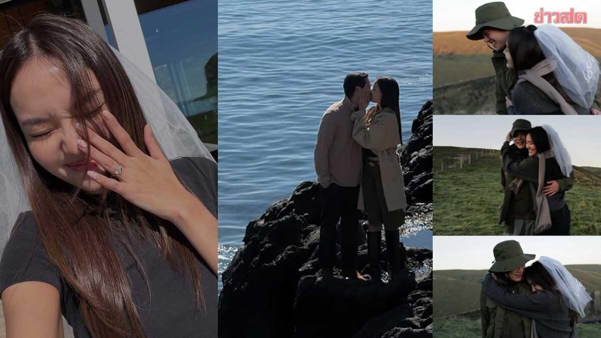 Influencer Praw Praew and Heir Pirachai Bencharongkul Announce Engagement