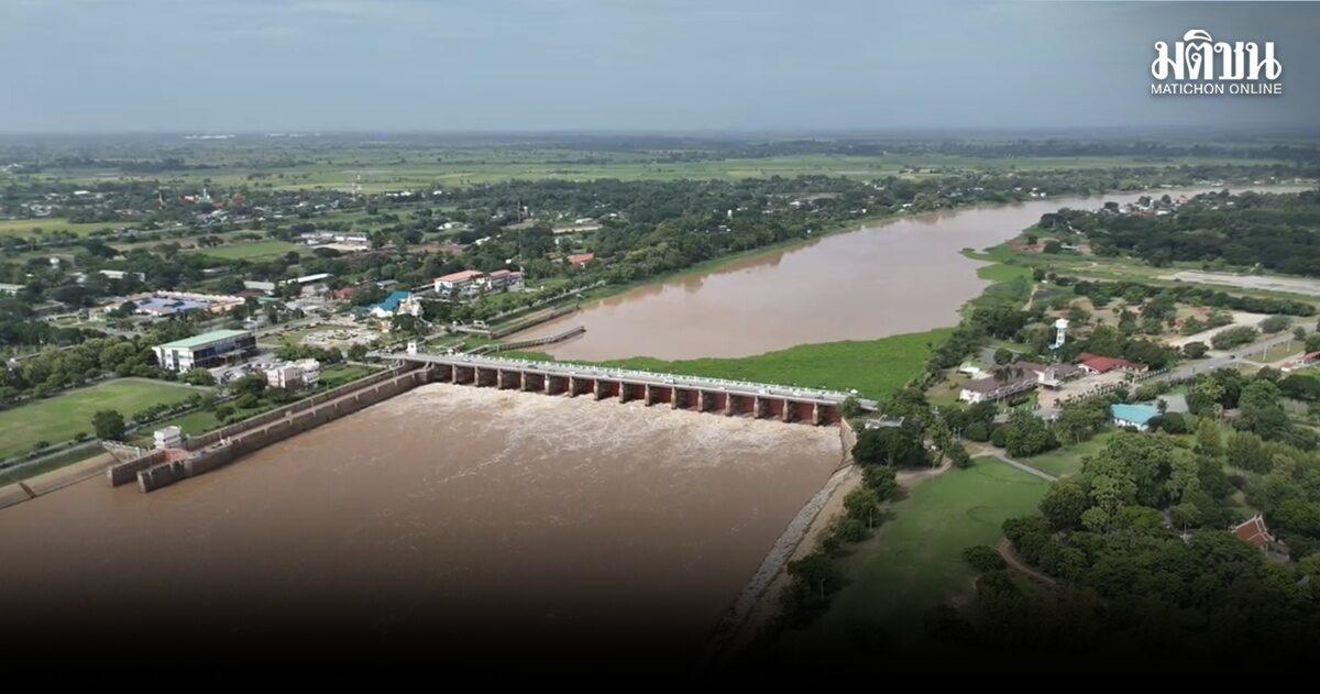 Royal Irrigation Department Increases Chao Phraya Dam Discharge