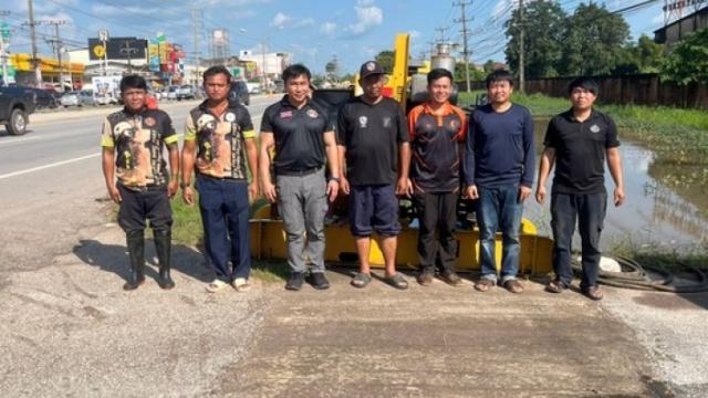 Esfuerzos de mitigación de inundaciones en curso en Ban Non Khamin