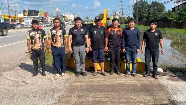 Esfuerzos de mitigación de inundaciones en curso en Ban Non Khamin