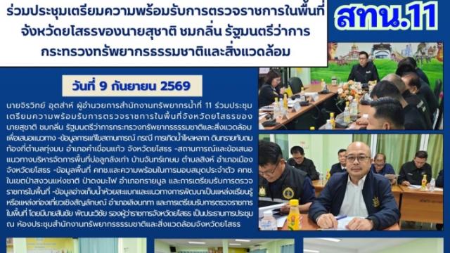 Preparations Underway for Ministerial Visit to Yasothon Province