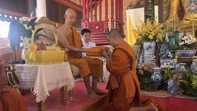 L'abbé du Wat Yang Kuang élevé au rang ecclésiastique royal