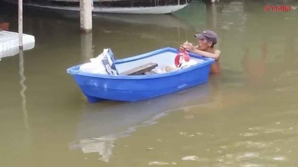 Rising Chao Phraya River Levels Cause Flooding in Ayutthaya