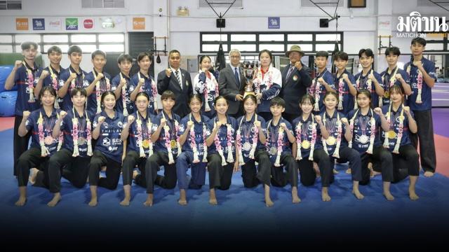 Thai Poomsae Taekwondo Team Celebrated After World Championship Success