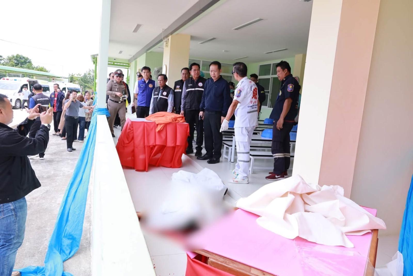 Fusillade dans une école de Chonburi : fermeture immédiate