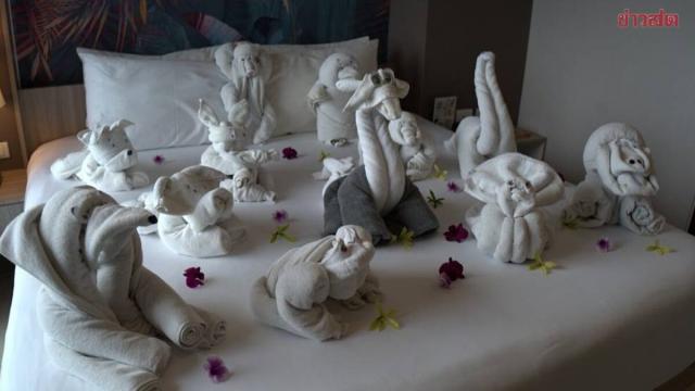 Phuket Hotel Staff Create Viral 'Towel Zoo' for Guest