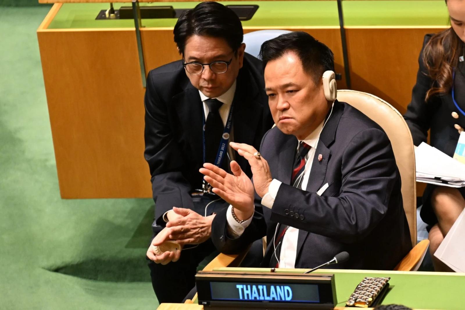 Thailands Premierminister nimmt an der Generaldebatte der UNGA81 teil