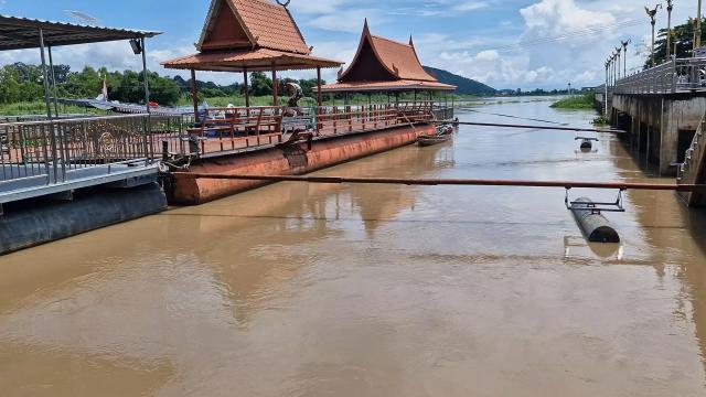 Chao Phraya Dam Increases Discharge to 2,000 Cubic Meters per Second