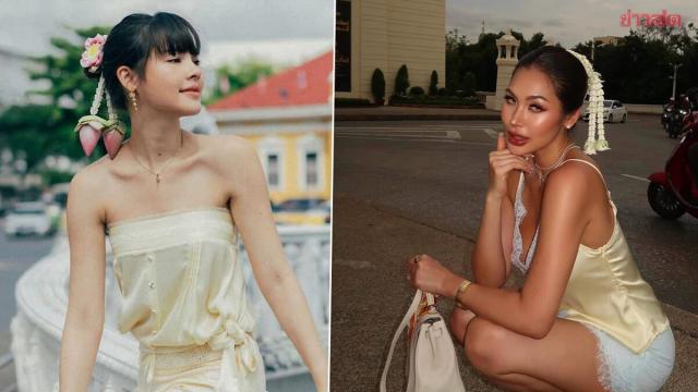 Traditional Thai Flower Garlands Evolve into Trendy Hair Accessories