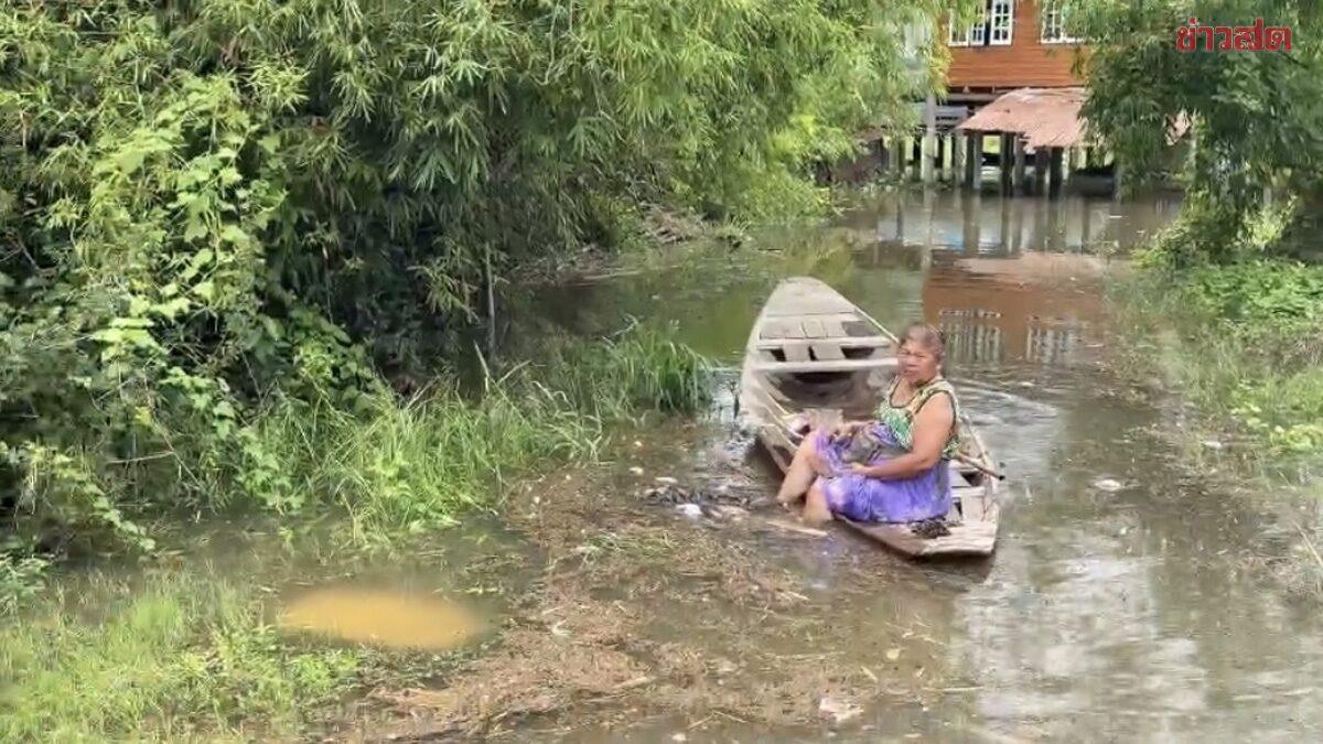 Rapid Water Level Rise Disrupts Transport in Ayutthaya