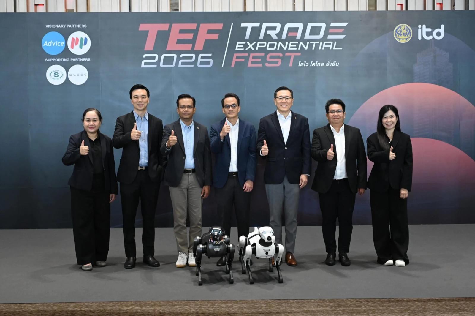 Lançamento do Trade Exponential Fest 2026 para impulsionar o crescimento das empresas tailandesas