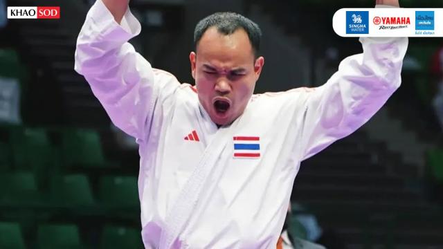 Thai Karateka Teerawat Klangthong Wins Bronze at 2026 Asian Games