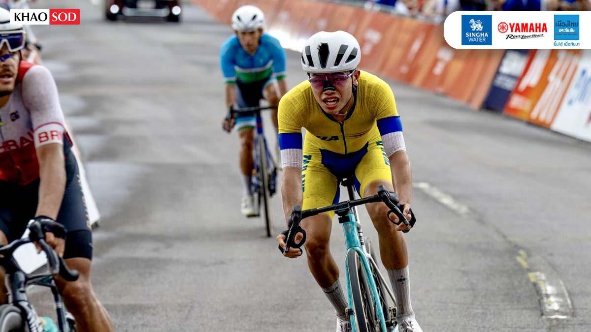 Thai Cyclists Compete in Asian Games Road Race