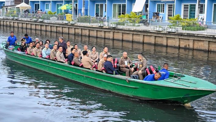 Department of Water Resources Monitors Klong Prem Prachakorn Development