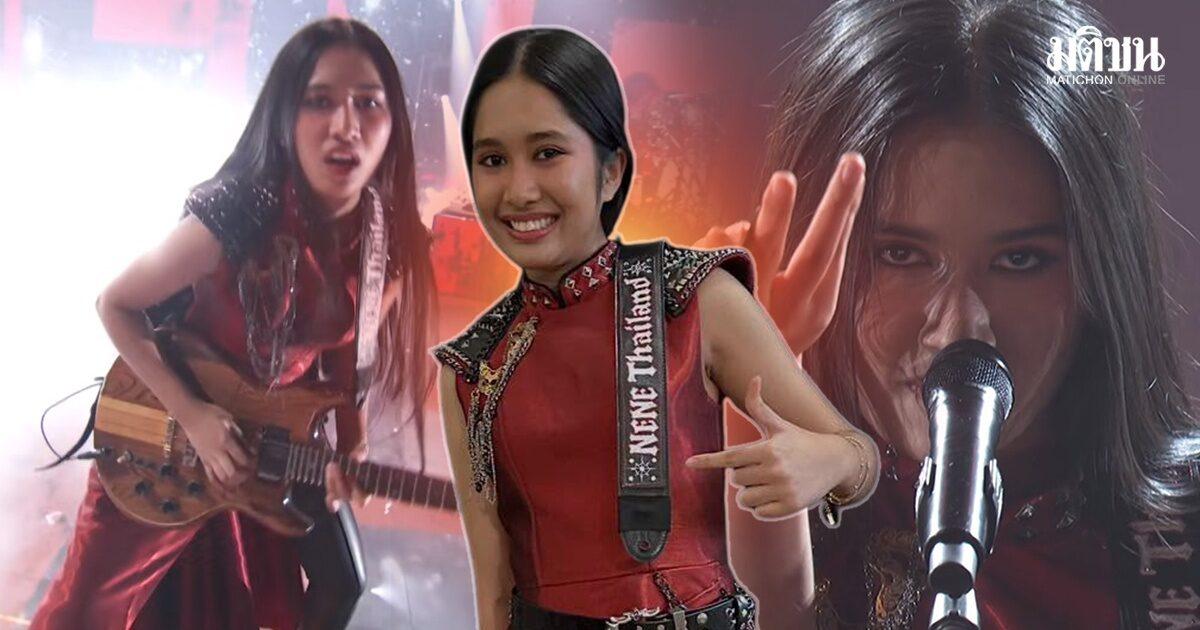 Nene Royal’s Red Dress at AGT Final: A Fusion of Thai Silk and Rock Style