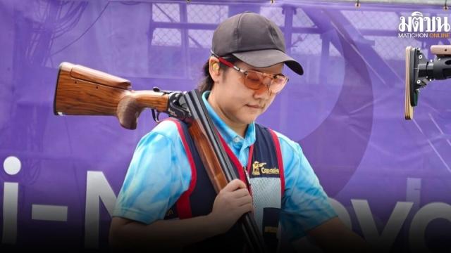 Isarapa Secures Silver Medal in Women's Skeet Shooting at Asian Games