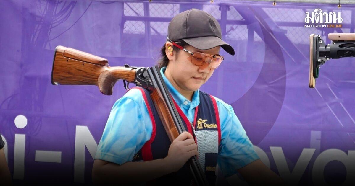 Isarapa Secures Silver Medal in Women's Skeet Shooting at Asian Games