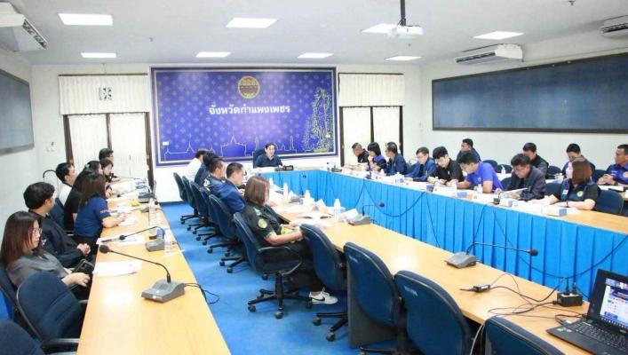 Kamphaeng Phet Province Holds Urgent Water Resource Subcommittee Meeting