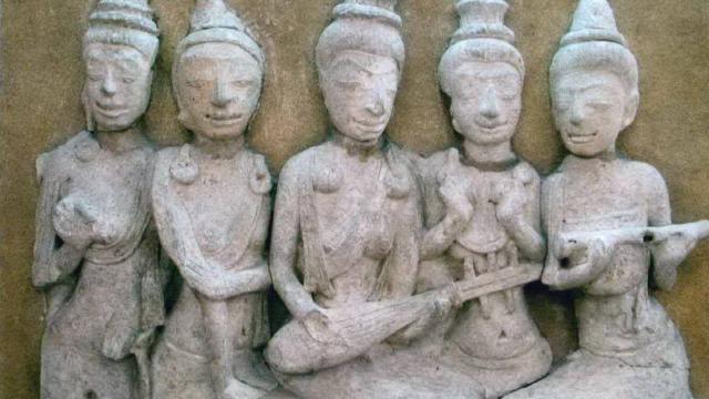 Exploring Dvaravati Culture: The Significance of the 'Five Ladies' Mural