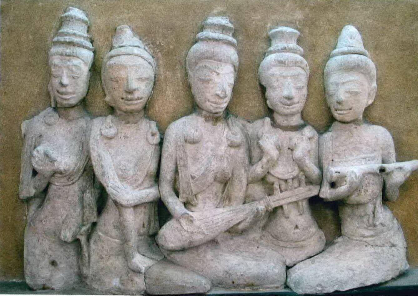 Exploring Dvaravati Culture: The Significance of the 'Five Ladies' Mural