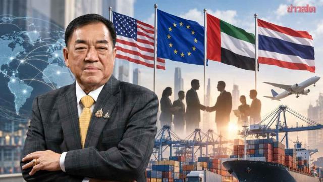 Thai Chamber of Commerce Urges Government to Finalize Three Key Trade Deals