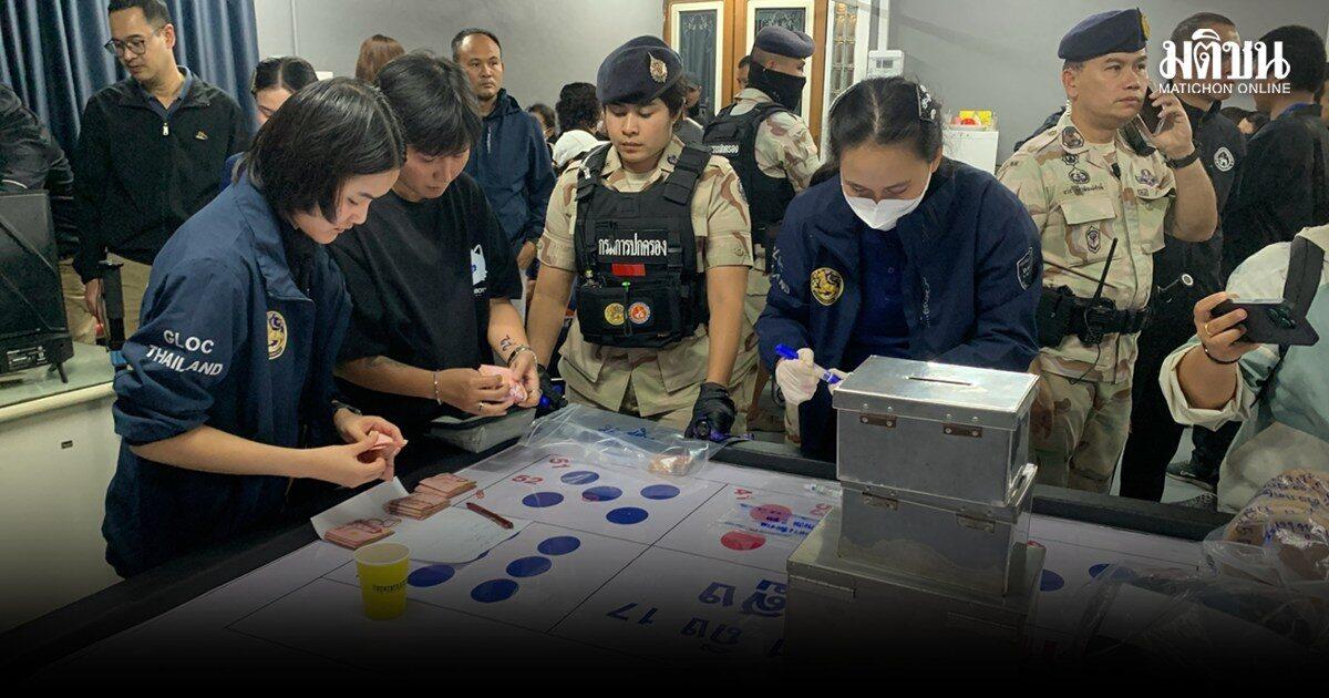 Enquête policière ouverte après une importante descente de police dans un tripot à Din Daeng