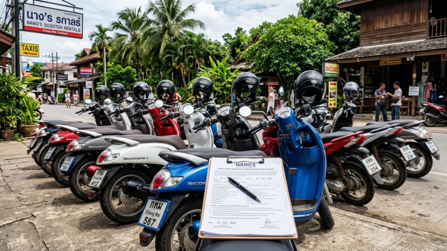 Renting a Scooter or Car in Thailand 2026: Insurance & Scams to Avoid