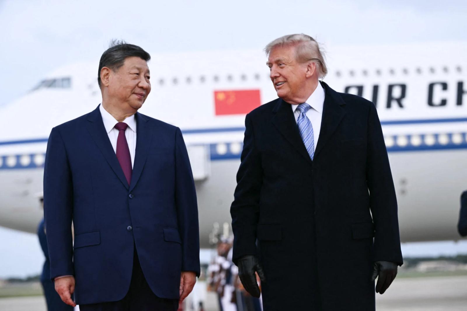 Xi Jinping Arrives in the United States for Meeting with Donald Trump