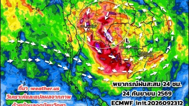 Thailands Wetterdienst veröffentlicht 15-Tage-Wettervorhersage