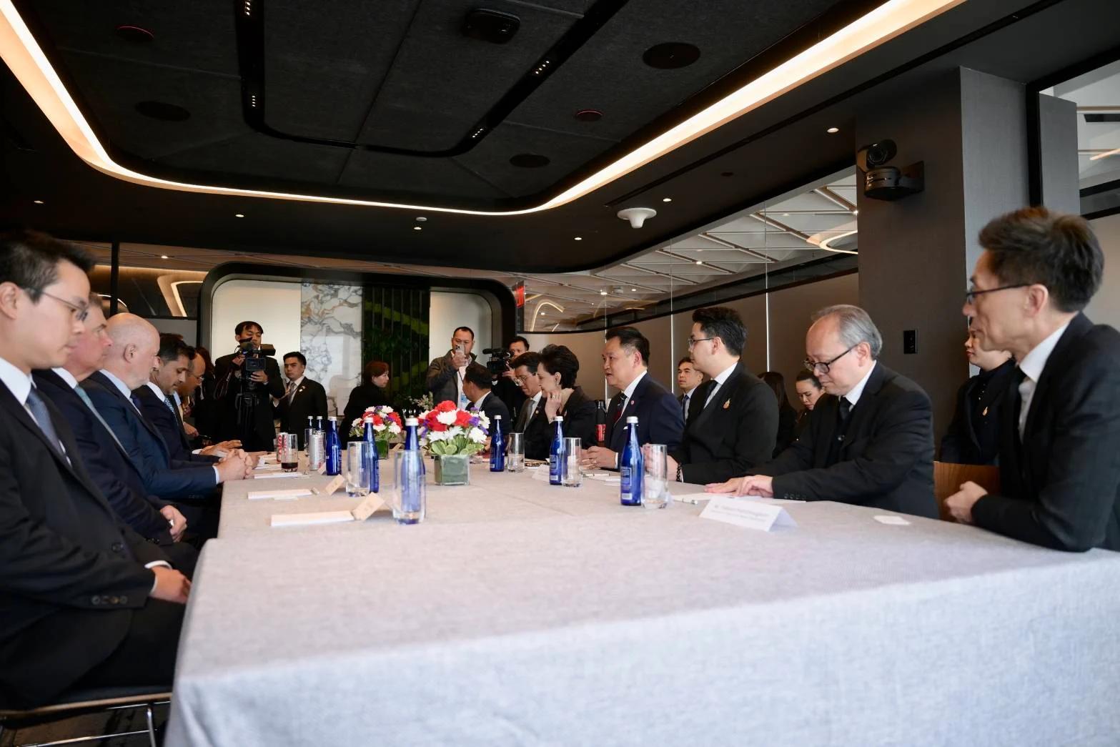 Anutin promove a visão econômica da Tailândia em Nova York
