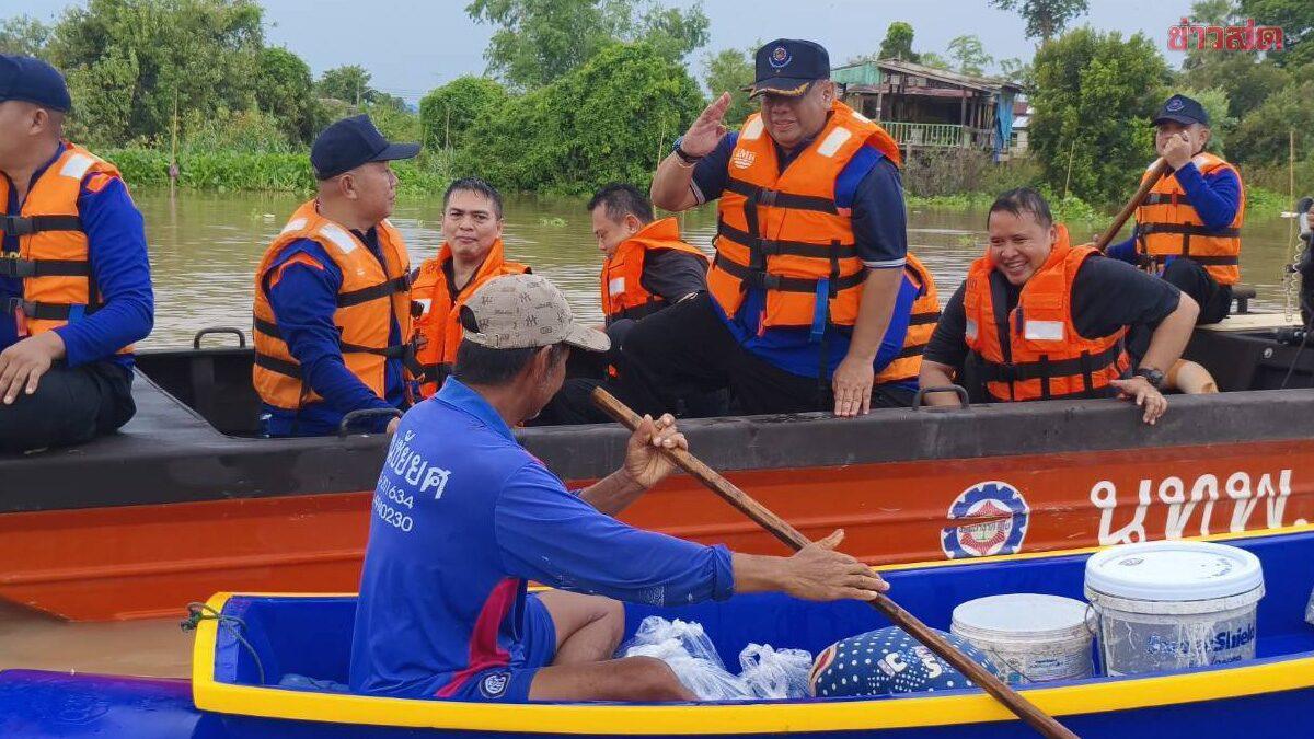 Military Deployed to Assist Flood-Affected Areas in Ayutthaya