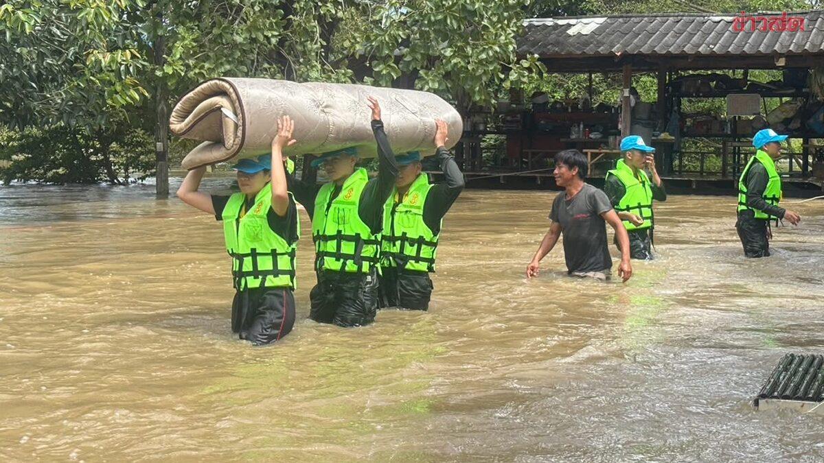 Heavy Rainfall Causes Flooding in Aranyaprathet, Sa Kaeo