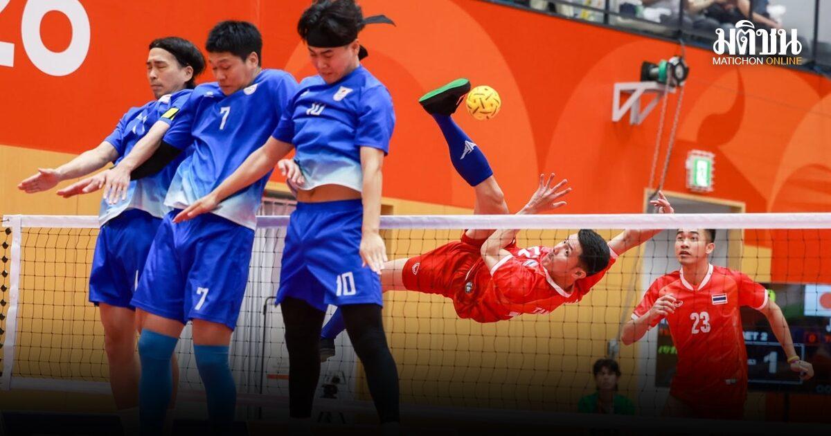 Thailand Men’s Sepak Takraw Team Advances to 2026 Asian Games Final