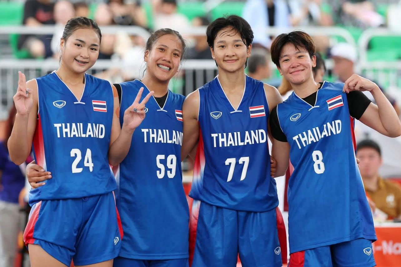 Thailand Women's 3x3 Basketball Team Advances to Play-In at 2026 Asian Games