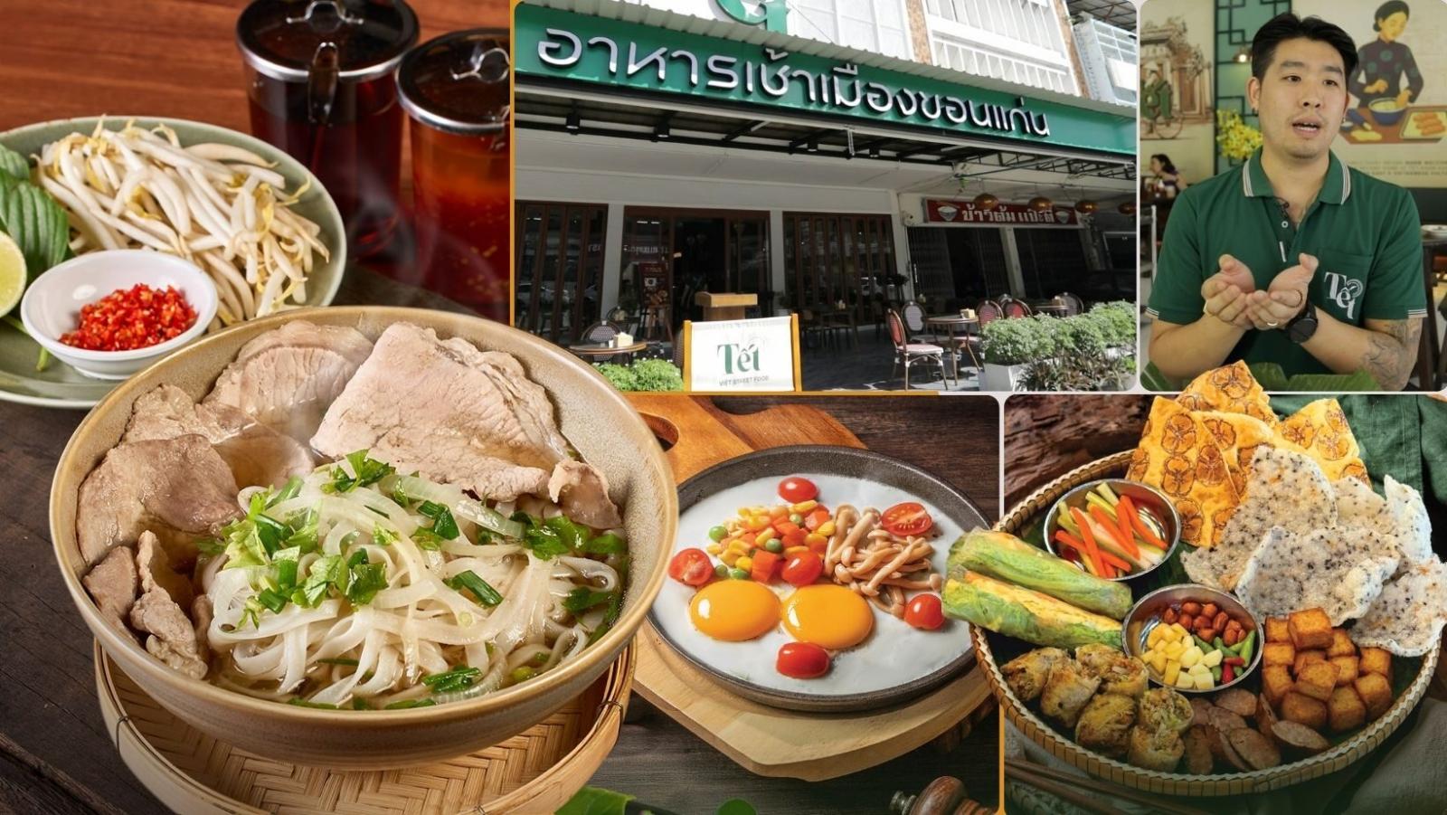 Khon Kaen’s 'Tet' Restaurant Brings Authentic Vietnamese Breakfast Culture to Thailand