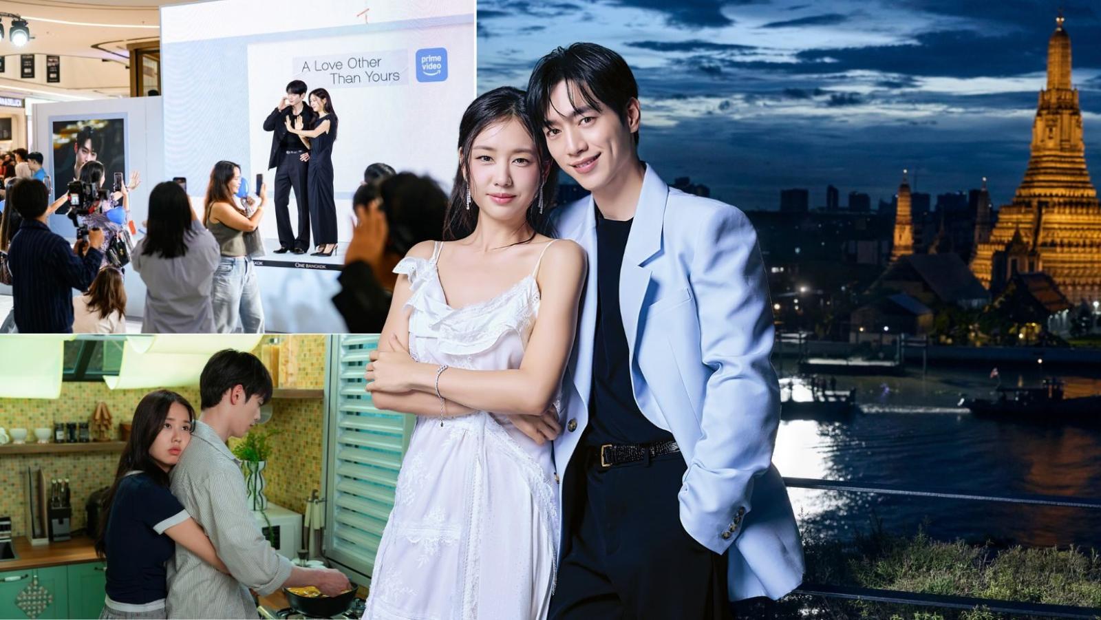 Korean Stars Seo Kang-jun and Ahn Eun-jin Visit Bangkok for Prime Video Event