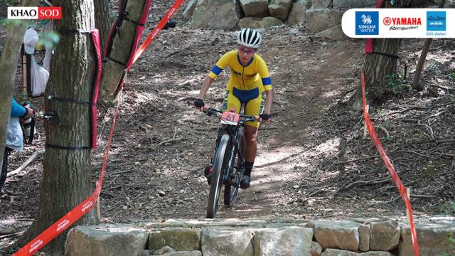 Thai Cyclists Compete in Asian Games Mountain Bike Event