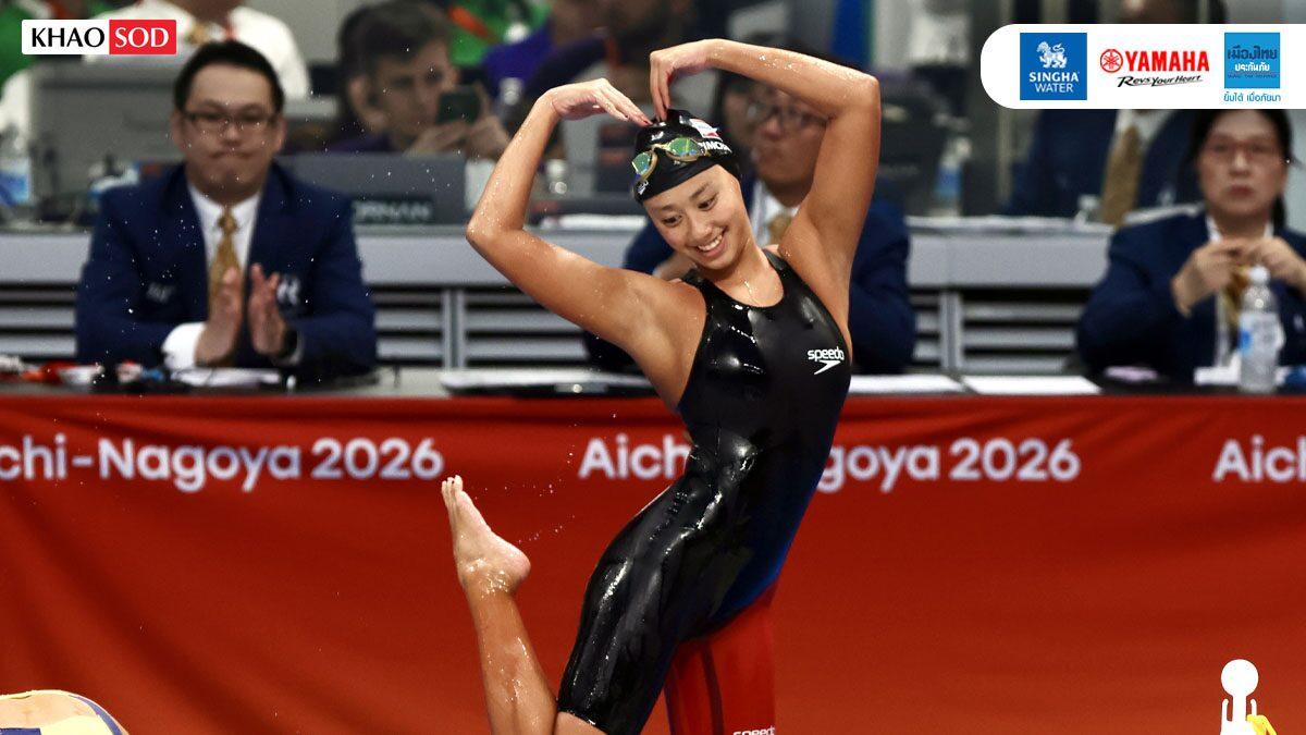 14-Year-Old Thai Swimmer Sets New National Record at 2026 Asian Games