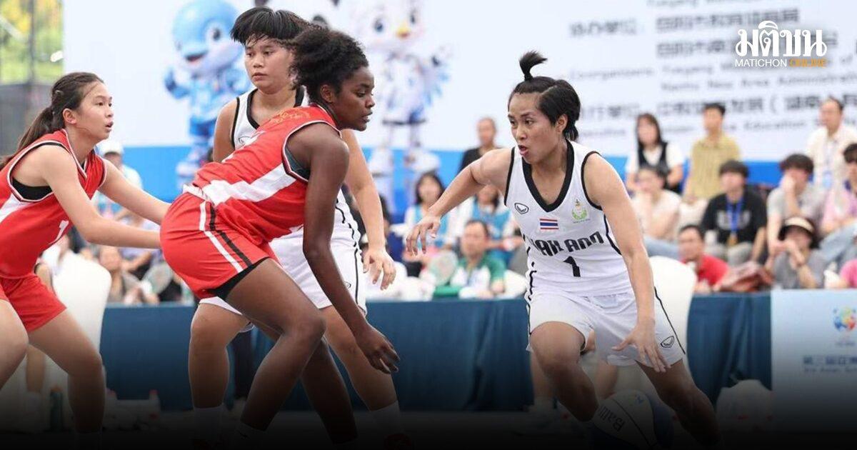 Thai Student Women's Team Secures Opening Win at 3x3 Asian Championship