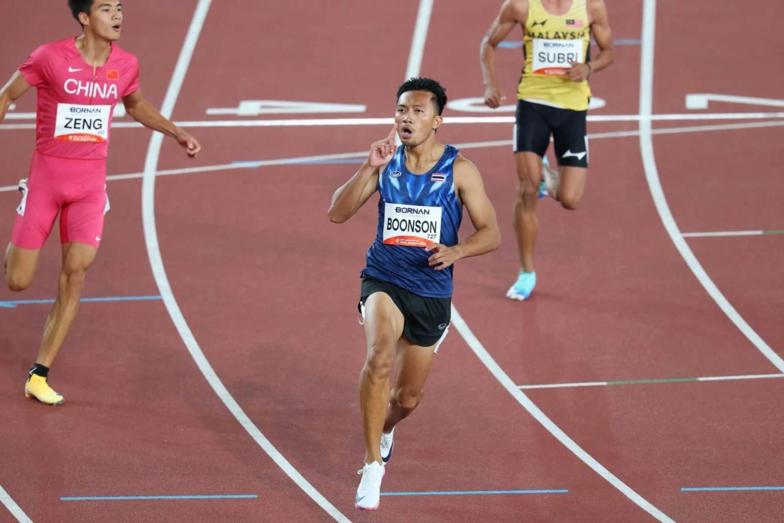 Thai Sprinter Puripol Boonson Advances to 100m Semifinals