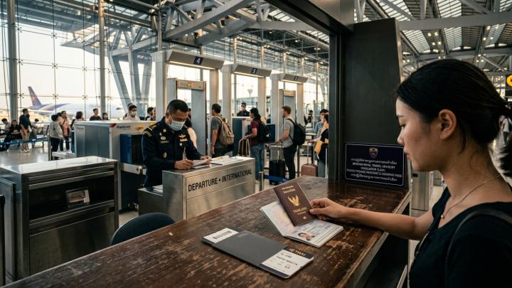 Airport customs security and regulations in Thailand