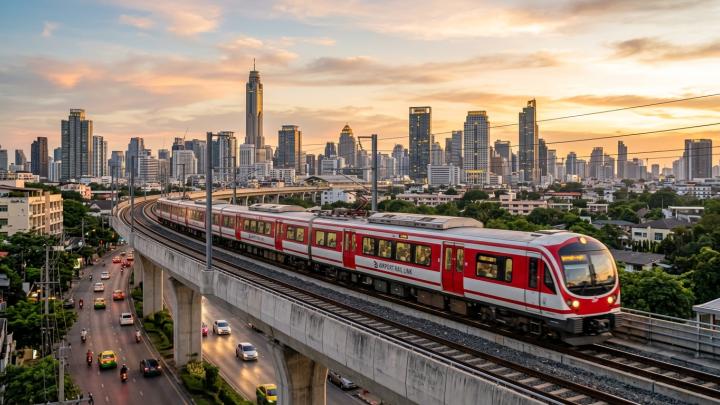 Bangkok Airport Rail Link commuter train