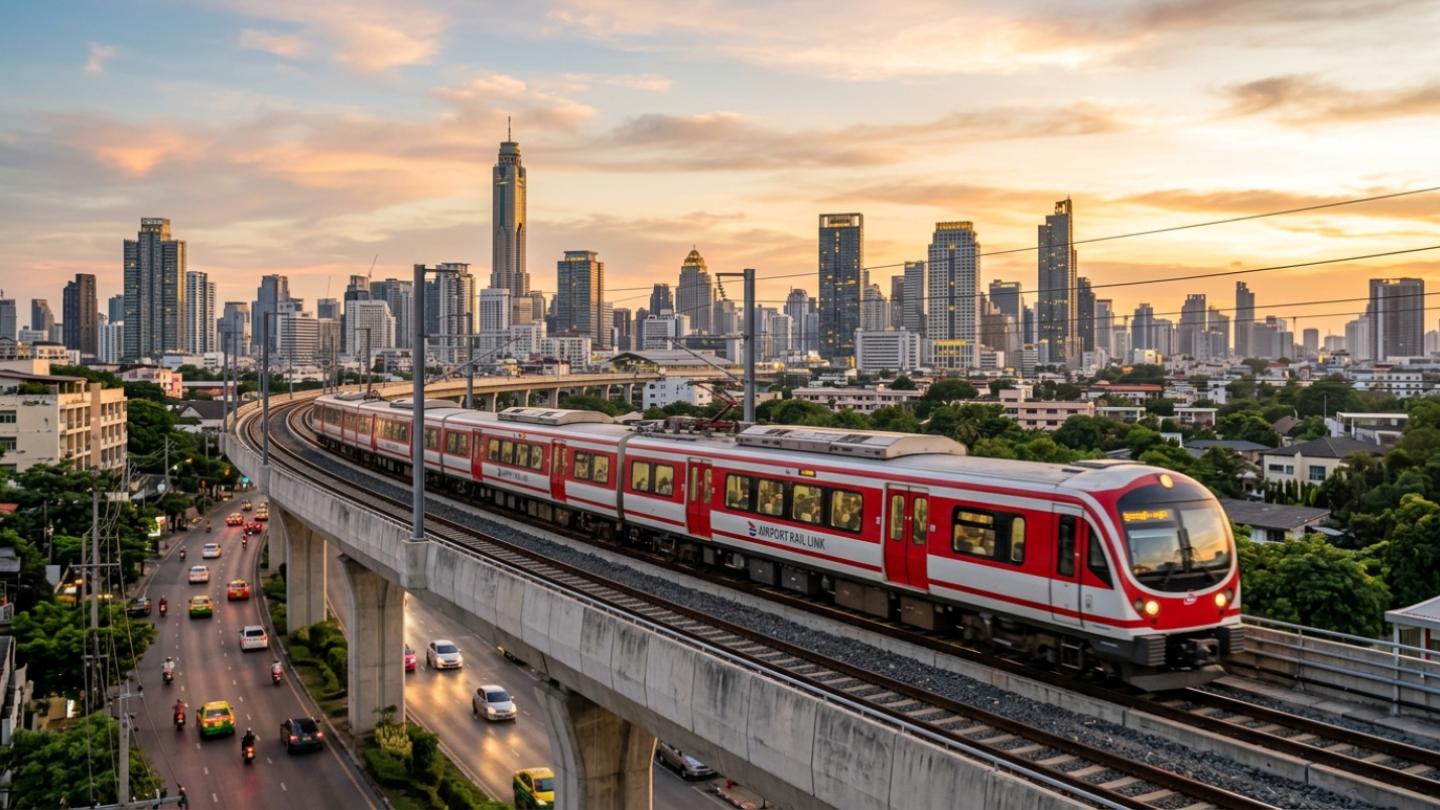 Bangkok Airport Rail Link commuter train