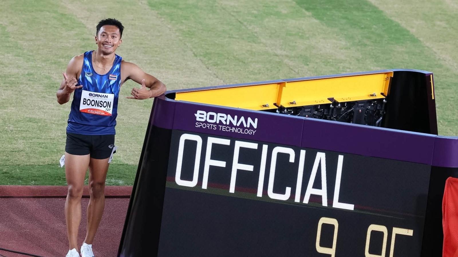 Puripol Boonson Advances to Asian Games 100m Semifinals